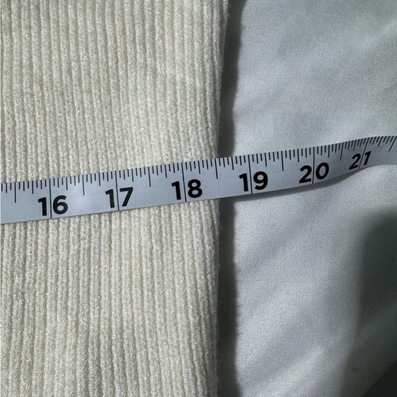 Pink Martini Cowl Neck Sweater Cream Brown and Grey Size Large - Picture 13 of 15